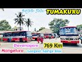ತುಮಕೂರು TUMAKURU BUS STAND | Dharmasthala, Mangaluru #bus#driving #ksrtc #volvo #viral #ghat #bussid