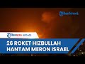 Detik-detik Mencekam 26 Roket Hizbullah 'Tembus' Iron Dome, Hantam Markas Komando Udara Meron Israel