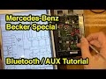 Mercedes-Benz Becker Special (BE2210) - Bluetooth / AUX Tutorial