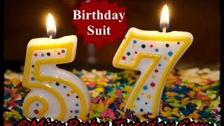 Miss Ruby Tuesday- My 57th Birthday Suit