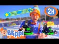 Blippi Visits Mountain Creek Resort and Learns How to Snowboard! | 2 HOURS OF BLIPPI TOYS!