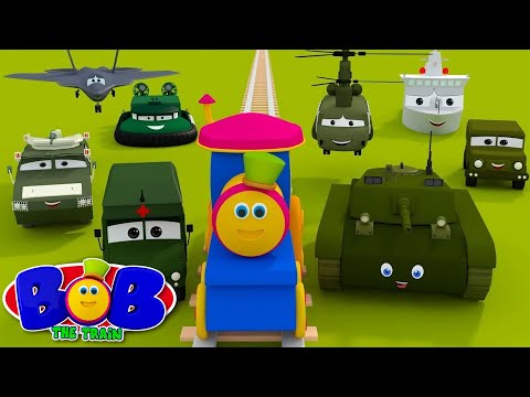 Bob The Train Visit To The Army Camp Kids Videos by Bob The Train