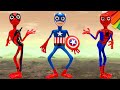 How to make Dame tu cosita mod Superhero Spider man, Captain America, Dead pool with clay