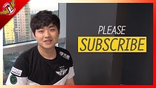 SKT T1 Bang YouTube subscription video