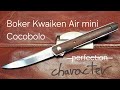 Boker Kwaiken Air mini cocobolo