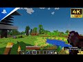 Minecraft PS5 Gameplay (4K 60FPS HDR)