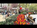 [4K]🇺🇸 The annual Car-Free Earth Day, NYC🚶‍♀️ 🛹 🚲Broadway, Union Sq. Madison Sq Park /Apr. 2024