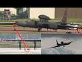 Unusual U2 spy plane take off and landing procedure ✈️