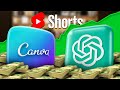 CRAZY! 1,000 YouTube Shorts In 17 MINUTES Using AI (Canva + ChatGPT)