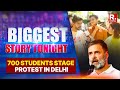 Students Stage Massive Protest Against Congress's Wealth Redistribution Promise | Delhi