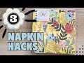 Decoupage Napkin Tutorial 3 Easy Crafts!