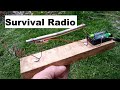 How to make a simple survival radio).