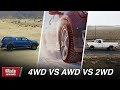 The Difference Between 4WD, AWD, and 2WD (Drivetrain Comparison)