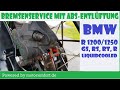 BMW R1200 / 1250 GS LC Bremsen Wartung und ABS Entlüftung