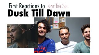 ZAYN - Dusk Till Dawn ft. Sia Klibine İlk Tepkiler | 2Pals1Blog