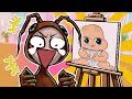 Defeating kids at ROBLOX Speed Draw