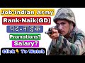 Job Profile Of Lance Naik&Naik In Army