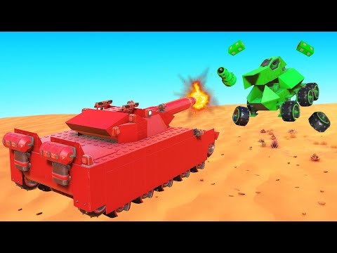 Build The BEST ARMORED TANK Challenge Trailmakers 