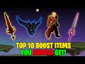=AQW= TOP 10 BEST BOOST ITEMS FOR MEDIUM/HIGH-LEVEL PLAYERS! 2023