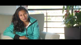 Leicy Santos, figura de Santa Fe femenino, entrevista en Win Sports