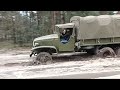 Dodge 6x6 GMC Willys in heavy mud