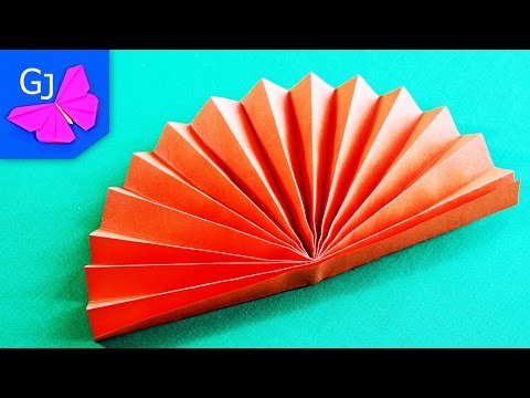 Оригами из веера Оригами из веера