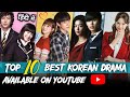Top 10 Best Korean Dramas on YouTube in Hindi Dubbed | Best Kdrama in Hindi Dubbed on YouTube