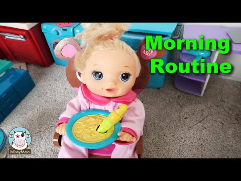 Baby Alive Morning Routine with Juliet