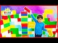 Download Ryan builds the tallest giant Lego tower challenge vs mommy! mp4 3gp mp3 videos - waplic