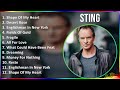 Sting 2024 MIX Best Songs - Shape Of My Heart, Desert Rose, Englishman In New York, Fields Of Gold