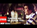 Tumhein Dil Se Chaha Tha Lyrical Video Song | Meera Ka Mohan | Mohammad Aziz | Avinash,Ashwini Bhave