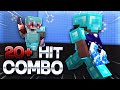 HOW TO COMBO LOCK! Get 20+ Hit Combos! (Minecraft PvP Tutorial)