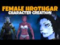 Female Hrothgar Character Creation - Final Fantasy XIV: Dawntrail (Full Customization, All Options!)