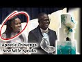 EMOTIONAL !! Apostle Chiwenga New Beautiful Young Wife Speaks For The First Time In Church