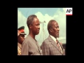 SYND 26/03/1970 PRESIDENT NYERERE OF TANZANIA ARRIVES IN NAIROBI