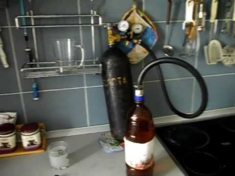 Сифон из огнетушителя своими руками