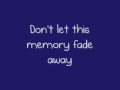 Memories that Fade Like Photographs - All Time Low [LYRICS!]