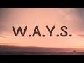 Jhené Aiko - W.A.Y.S. (Lyrics) | WAYS