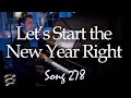 Let's Start the New Year Right - Tony DeSare Song Diary #278