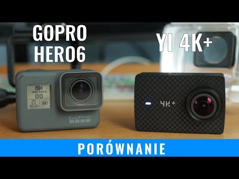 GoPro Hero6 vs YI 4K prorównanie test recenzja kamer sportowych PL