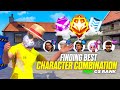 Finding best character combination for cs rank grandmaster | Again Again & Again - MONU KING