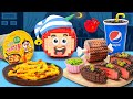 Midnight Mukbang | What will Apu have in his Dream? | Lego Apu | Lego Food Adventures