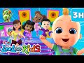 Five Little Ducks - 3-Hour LooLoo Kids Musical Adventure: Fun and Learning
