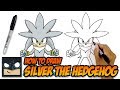 How to Draw Silver the Hedgehog | Step-by-Step Tutorial