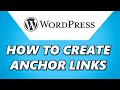 How to Create Anchor Links in WordPress (Quick & Easy)