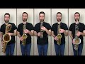 Billy Joel - Uptown Girl (Saxophone Quintet)
