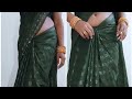 tight fitting saree wear &plate#saree #sareefashion #sareelove #sareecollection #viral #youtubeshort