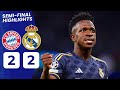 Bayern vs Real Madrid (2-2) | All Goals & Highlights | UEFA Champions League 23/24