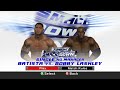 WWE SmackDown VS Raw 2007 Xbox360 - Batista VS Bobby Lashley [2K][mClassic]
