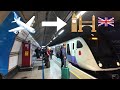 Full Trip London Heathrow Airport to Central London (Immigration, Train Ride & Fare)
